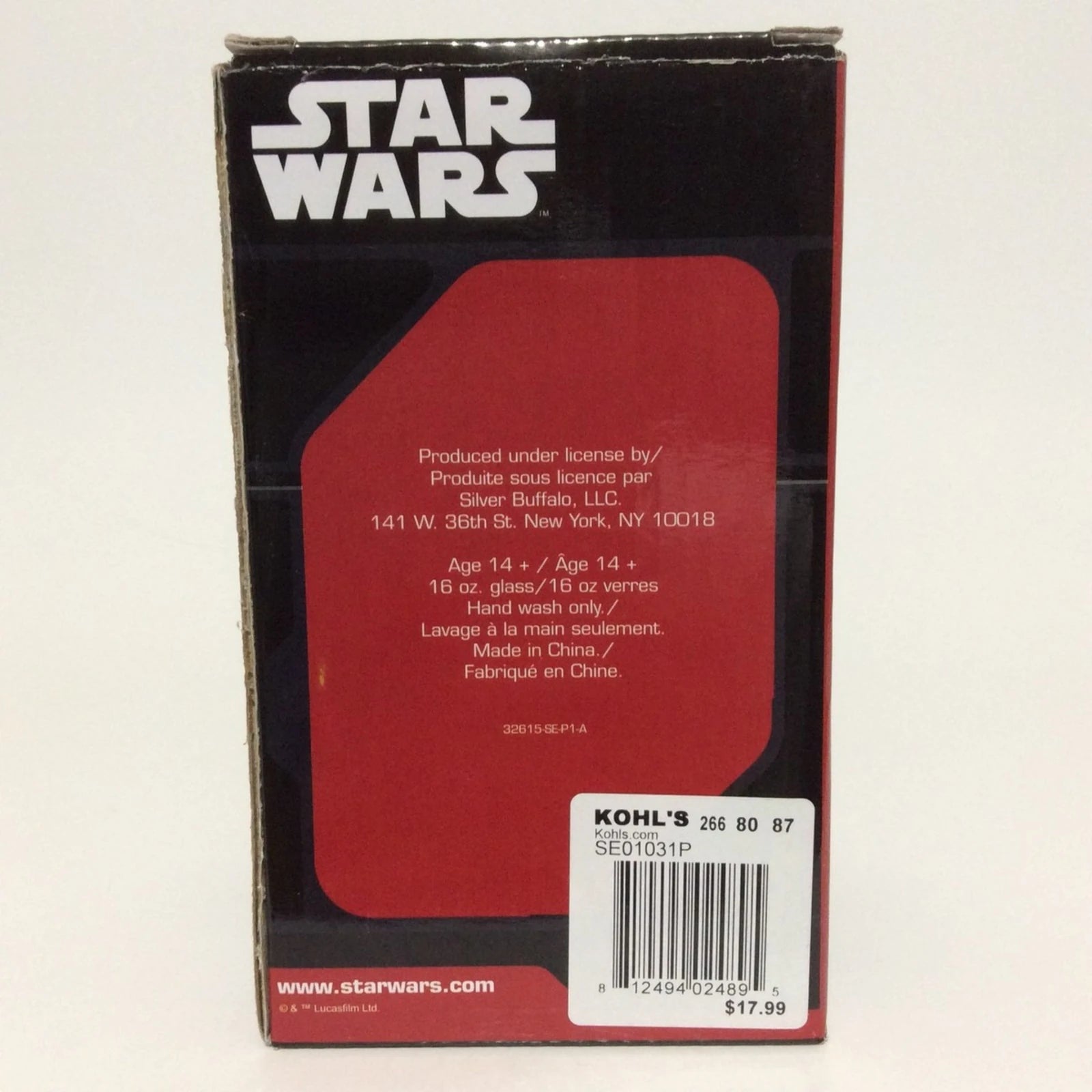 Star Wars Pint Glass