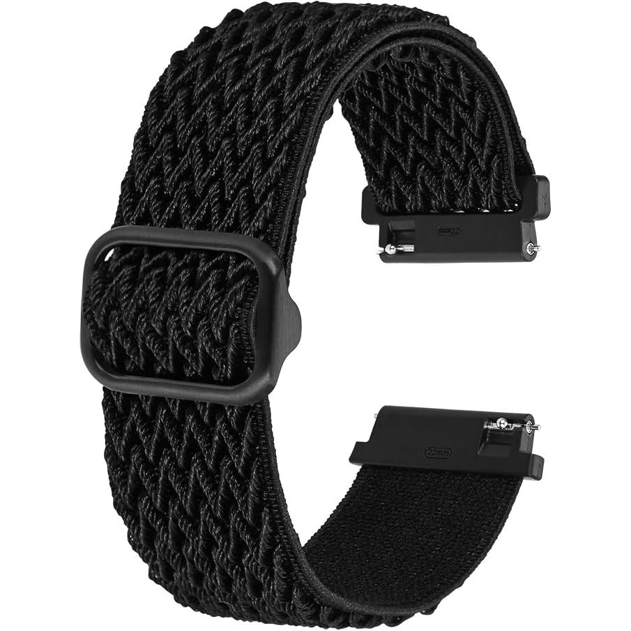 Quick Release Elastic Nylon Watch Bands - 22mm