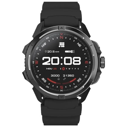 Terra Rugged Smartwatch, AMOLED – Obsidian Black