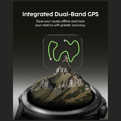 Terra Rugged Smartwatch, AMOLED – Obsidian Black