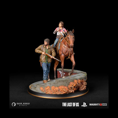 Joel & Ellie on Horseback Premium Statue