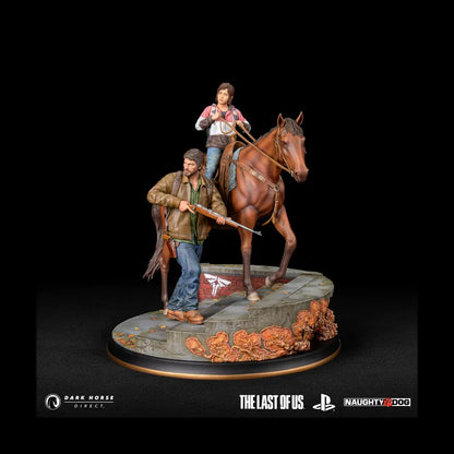Joel & Ellie on Horseback Premium Statue