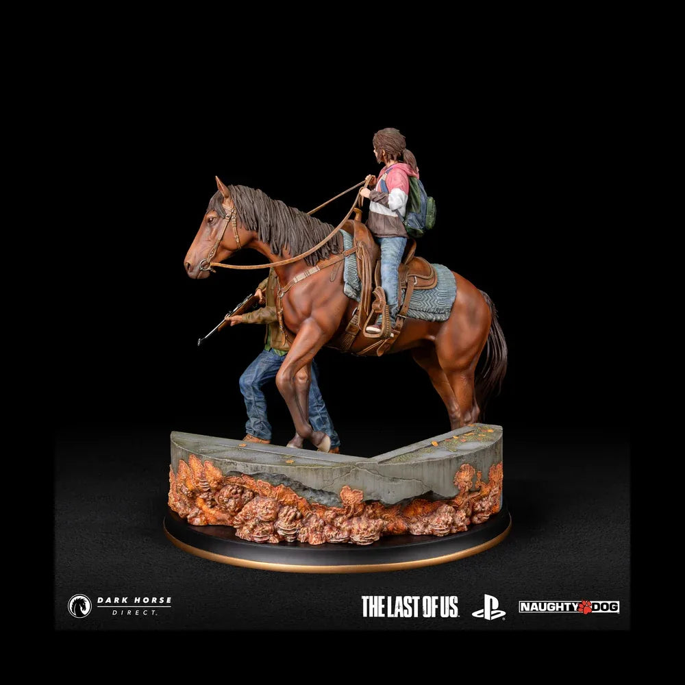 Joel & Ellie on Horseback Premium Statue