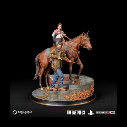 Joel & Ellie on Horseback Premium Statue