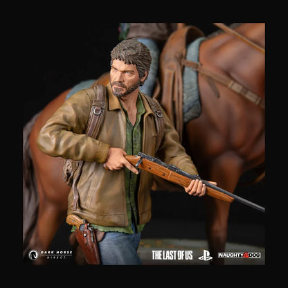 Joel & Ellie on Horseback Premium Statue