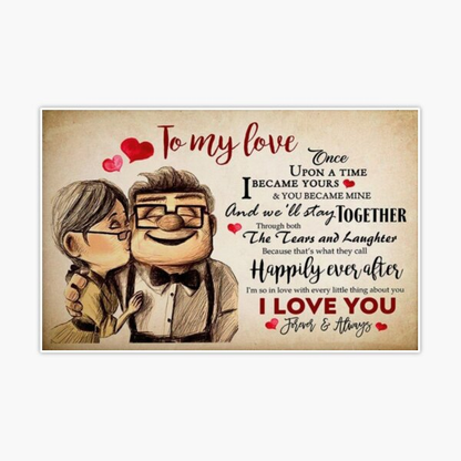 Husband Tin Sign