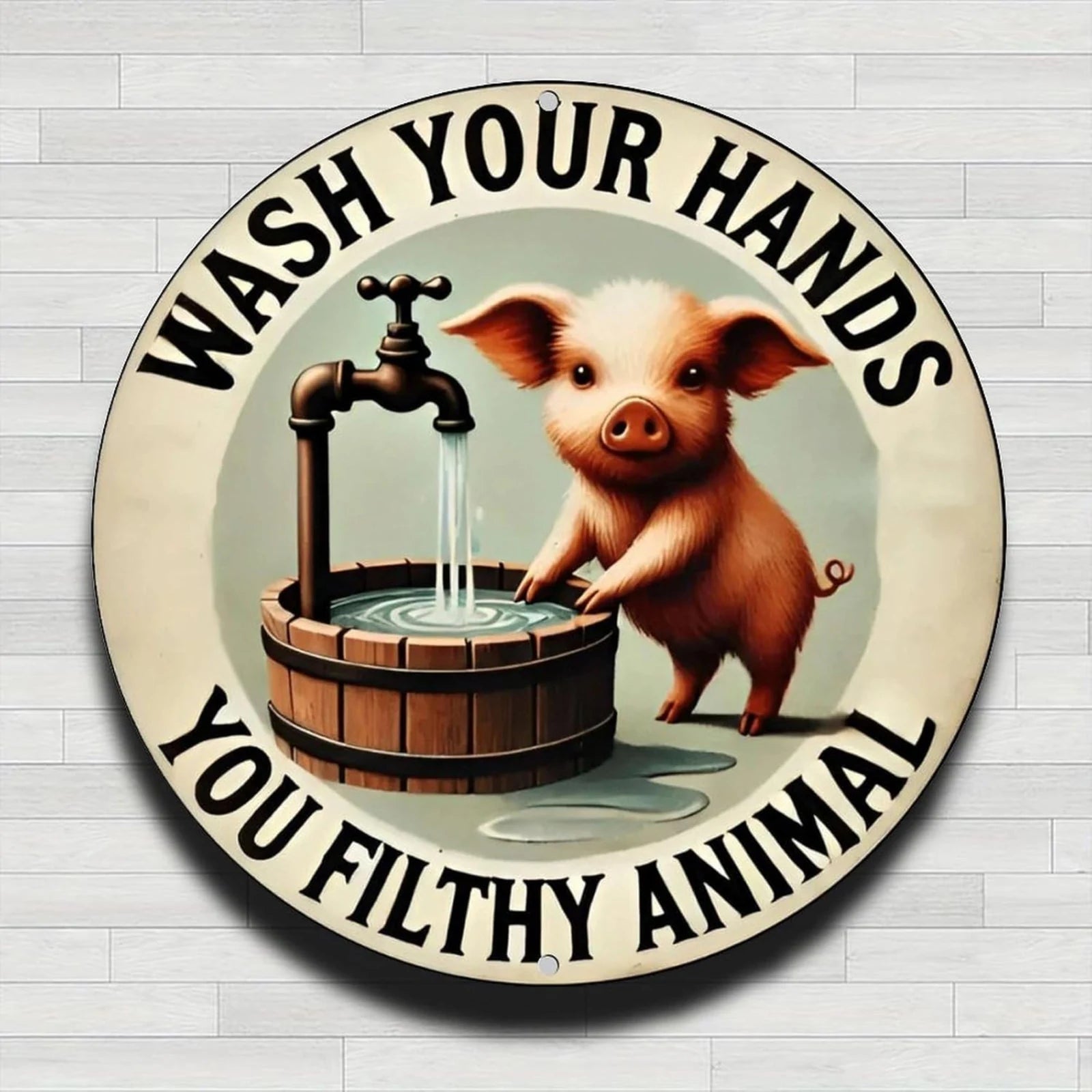 Wash your Hands Tin Sign