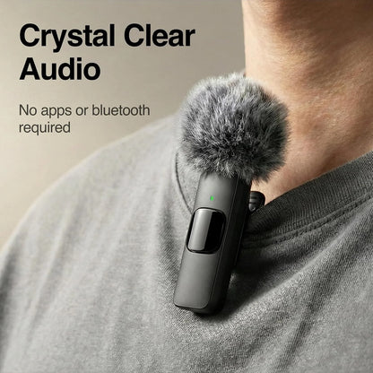 Mini Mic Pro - Clear Voice, Noise Cancelling, Lavalier Mic